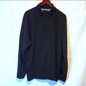 Britches Sport by Samtex Quarter Zip Long Sleeve Shirt Size 2X